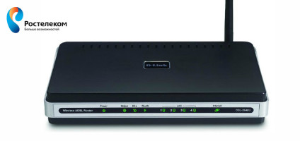 Настройка роутера D-Link DSL-2640U под Ростелеком Настройка роутера D-Link DSL-2640U под Ростелеком